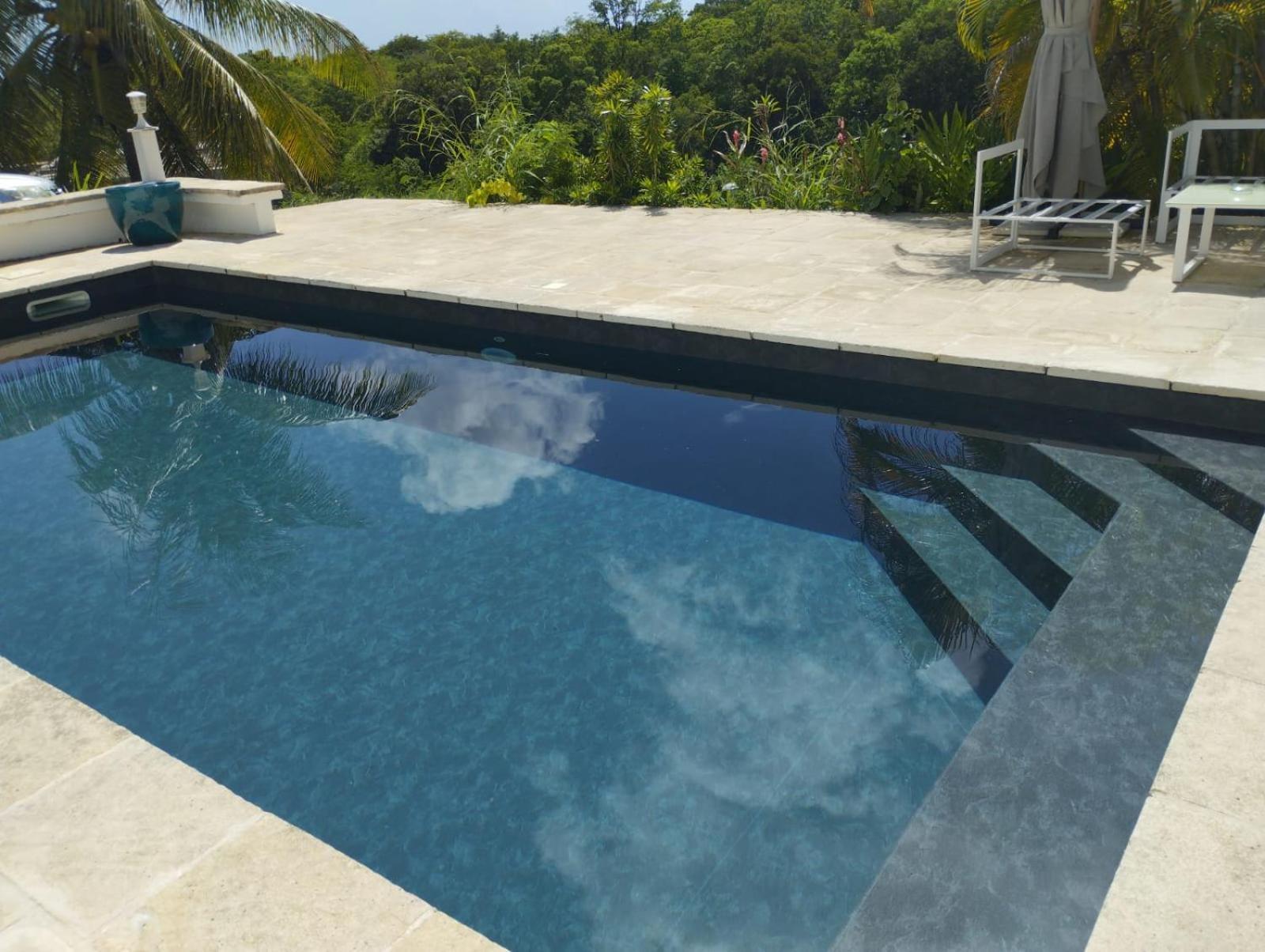 Bas De Villa Vue Mer Avec Deux Chambres Grand-Bourg  Εξωτερικό φωτογραφία